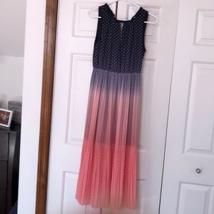 Maison Jules Ombré Polka Dot dress